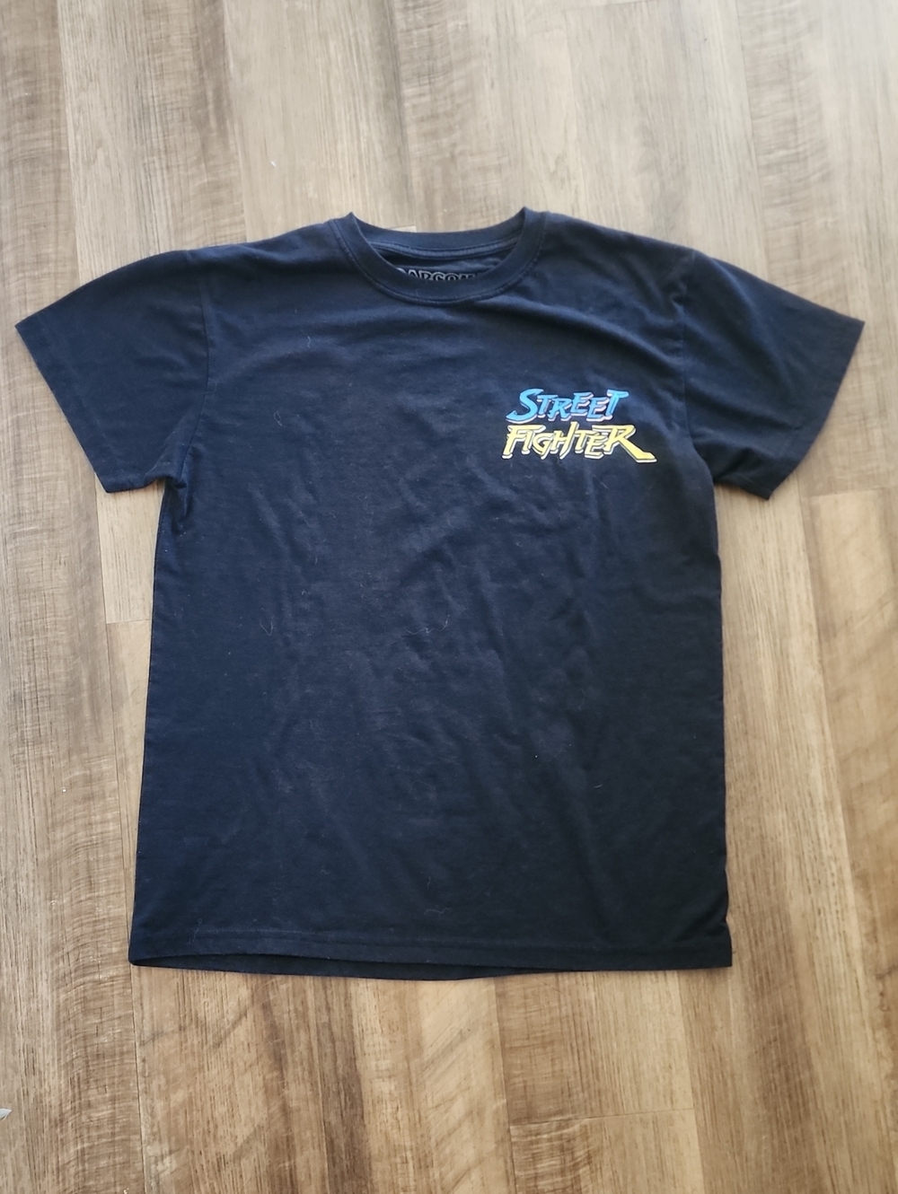 Street Fighter Black Graphic Tee - Casual Men’s Shirt